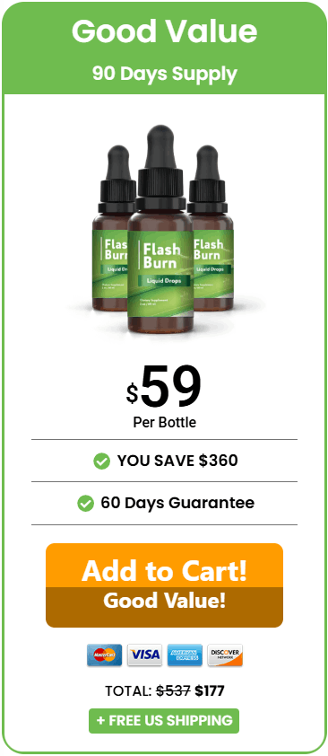 Buy Flash Burn 3 Bottle